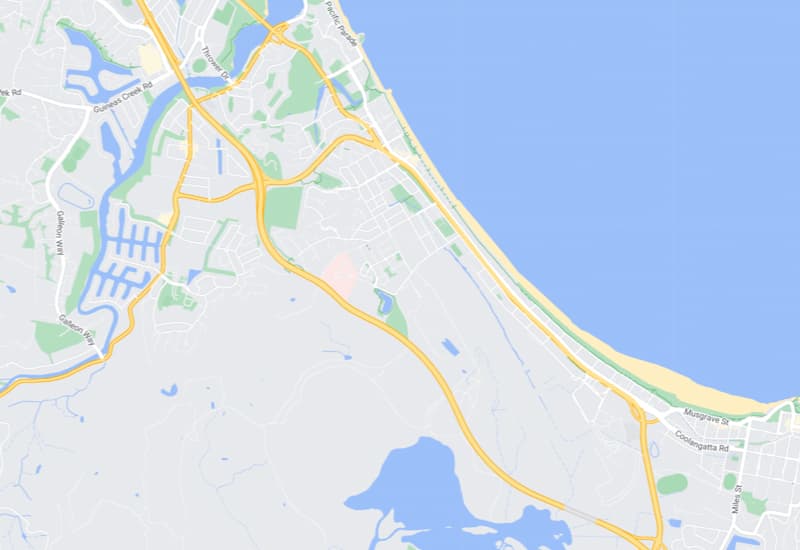 CORE location map Tugun
